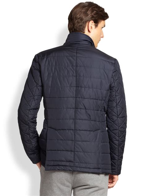 michael kors men's quilted bomber jacket|Michael Kors puffer jackets men's.